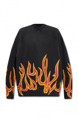 Palm Angels Blazer with flames motif | Men's Clothing | Vitkac